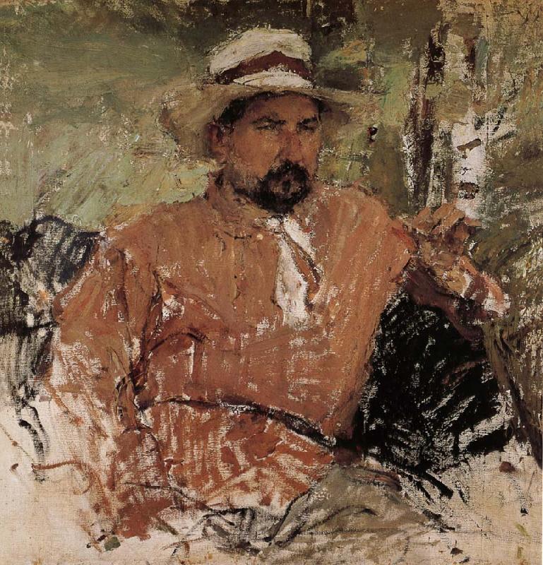 Nikolay Fechin Portrait of artist China oil painting art